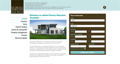 Desktop Screenshot of florence-mobuchon.com